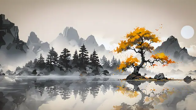 fall echo tries — 3840×2160 anime wallpaper